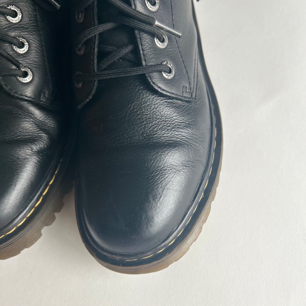 Men’s Dr. Martens Luana Black Leather Combat Boots size 9. - Picture 5 of 14